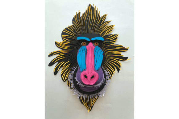 Baboon: Redefining Spatial Narrative Through Layered Paper Art