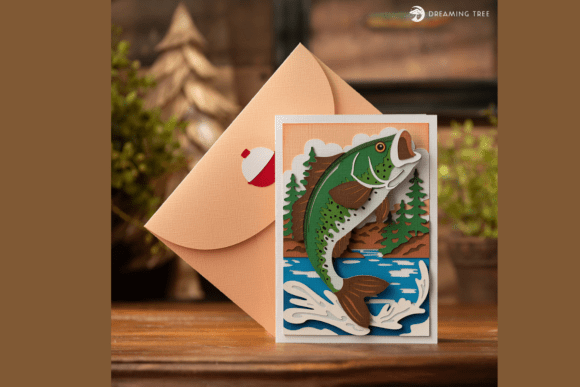 Craft the Perfect Big Bass Card for Fishing Lovers