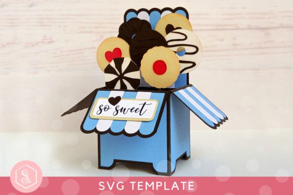 Crafting the Perfect 3D Surprise with a Biscuit Box Card SVG Template