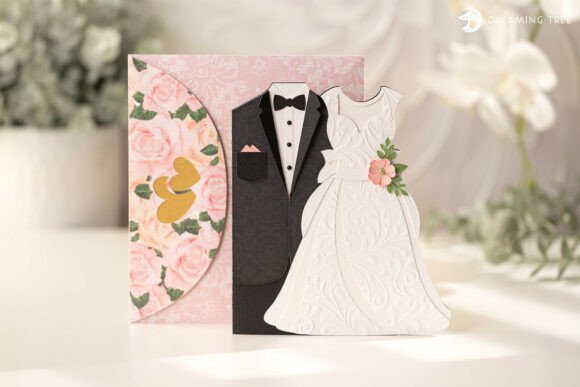 Crafting Timeless Memories with a Bride and Groom Card SVG