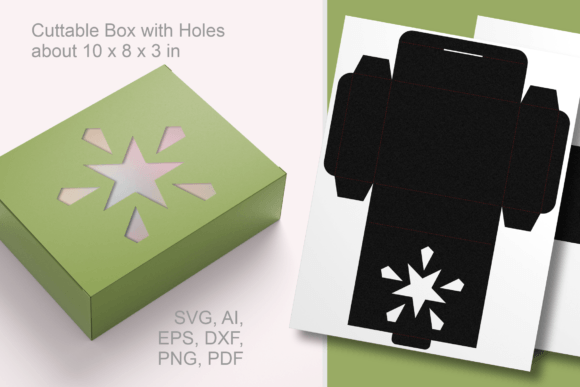 Elevate Your Gifting with the Polar Star Window Rectangular Gift Box