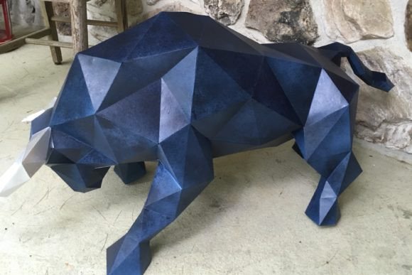 Evaluating the Bull Paper Sculpture for Modern Home Decor