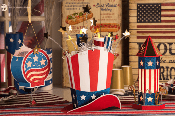 Ignite Your Craft Room with the Stars and Stripes Forever SVG Bundle