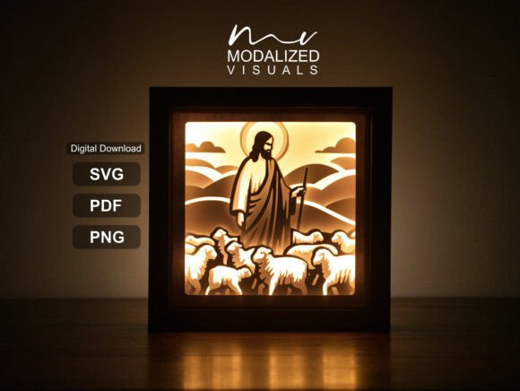 Jesus the Good Shepherd Lightbox Guide