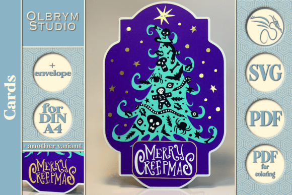 Merry Creepmas: A Gothic Design Asset