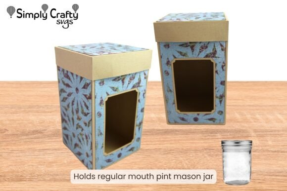 Pint Mason Jar Box SVG: The Ultimate Gift Packaging